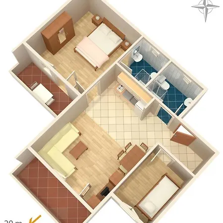 4197b Διαμέρισμα